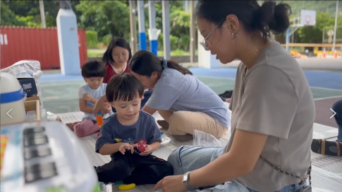 Marwa親子車玩具車出動-富世、崇德部落(標題圖檔)